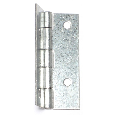 Non-Mortise Zinc Plated Steel Hinges 4PK
